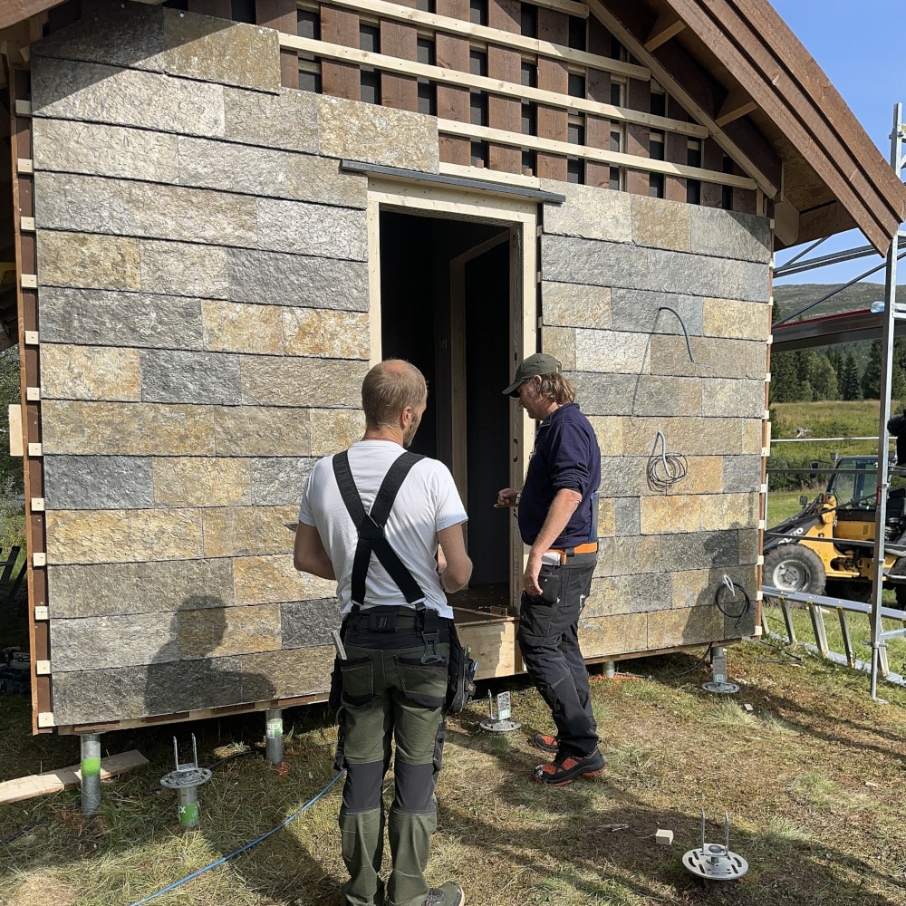 Skiferen er ferdig tilpasset for enkel montering